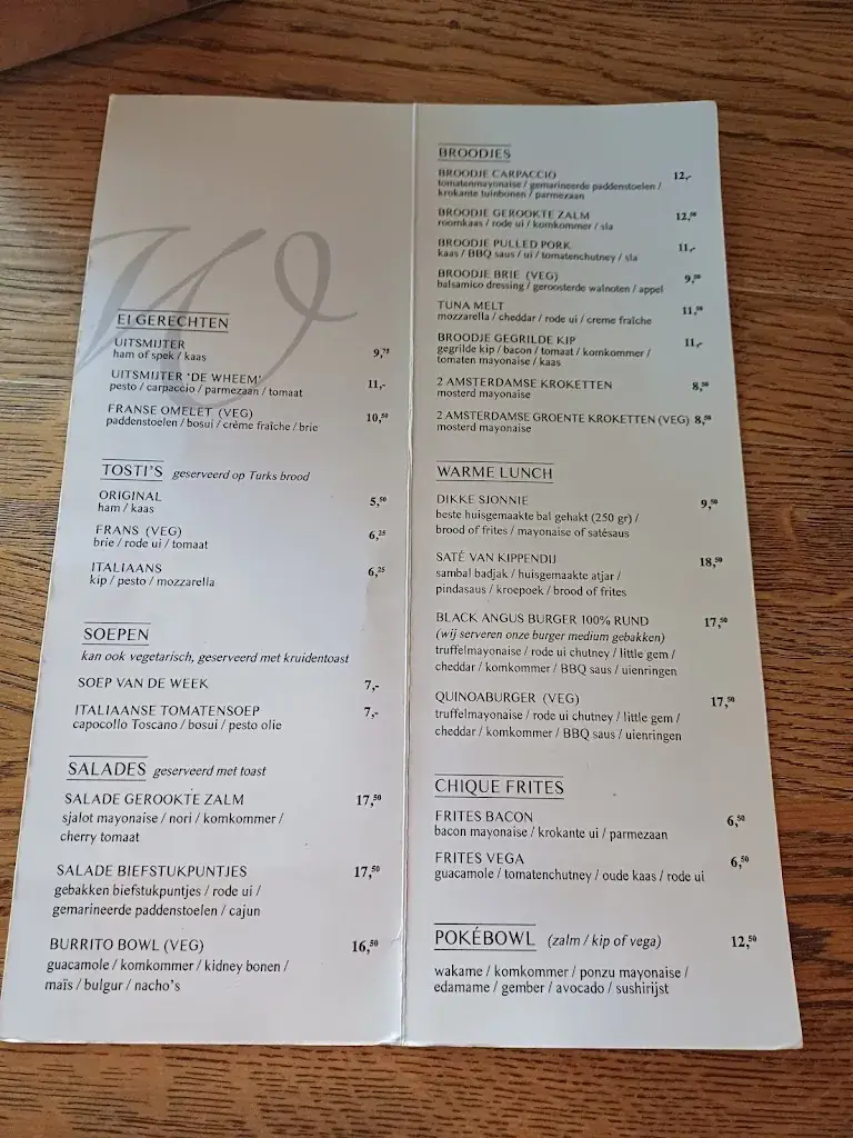 Menu_Grand Café De Wheem_Meppel_image_2