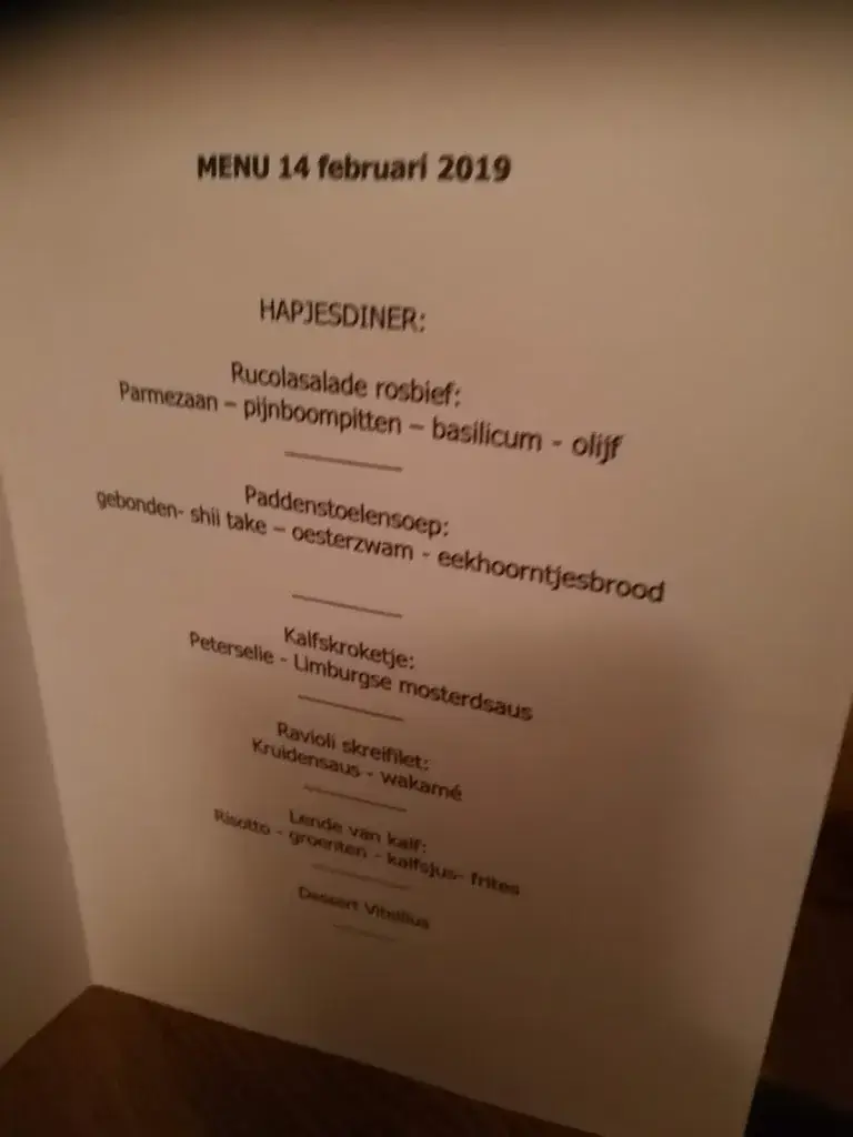 Menu_Restaurant Vitellius_Sevenum_immagine_1