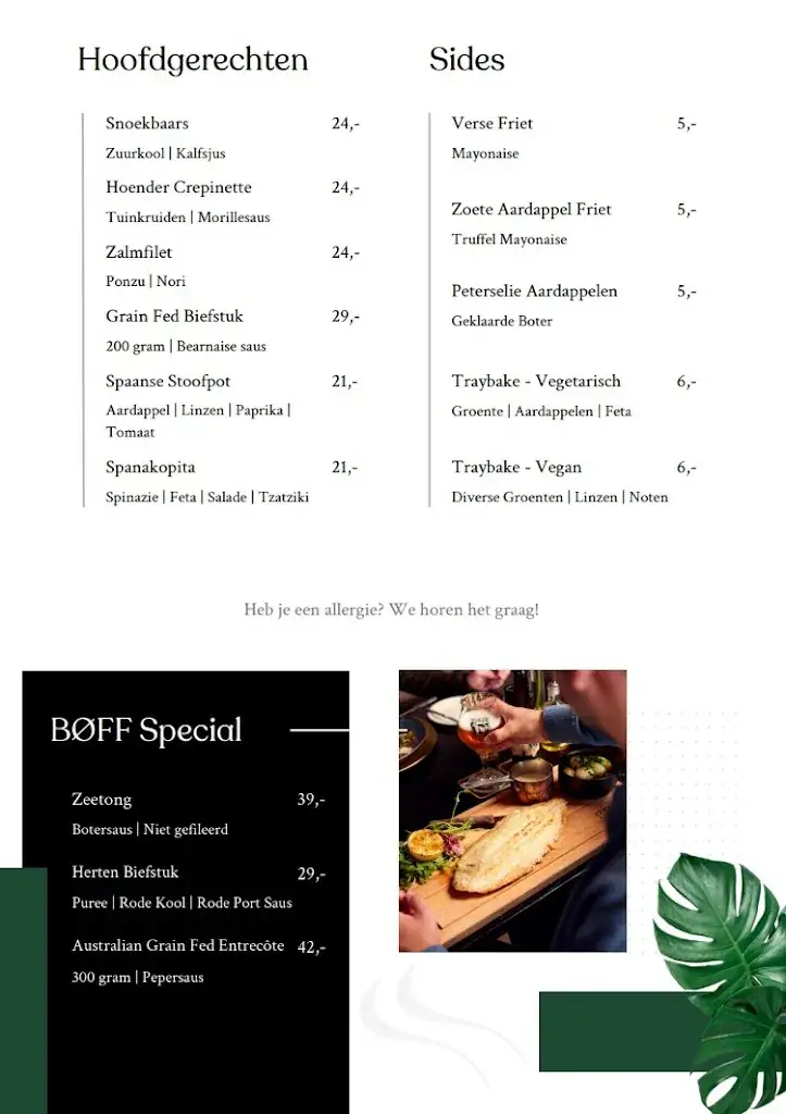 Menu_Restaurant BØFF_Horst_image_1