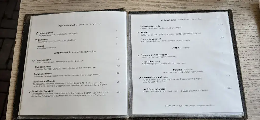 Menu_Ristorante Sardinia_Meppel_image_1
