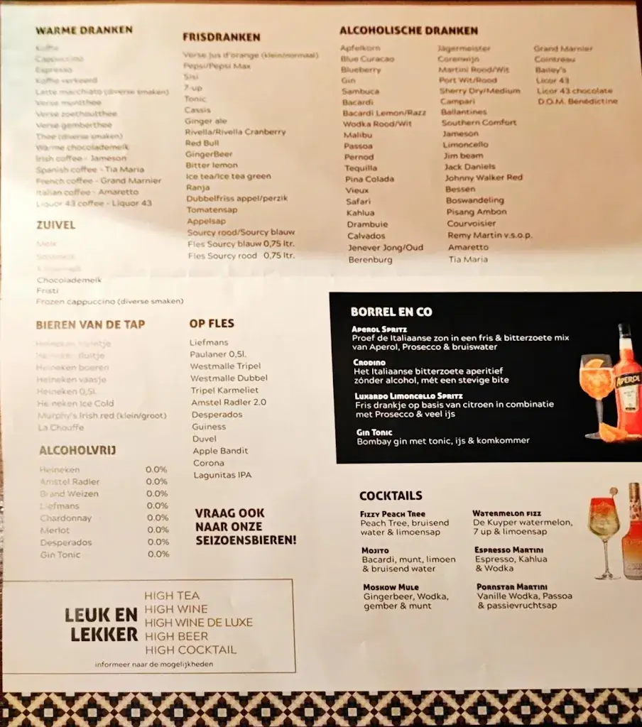 Menü_Stadscafé Oasis_Meppel_Bild_2