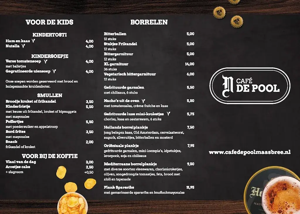 Menu_Café de Pool Maasbree_Maasbree_image_1