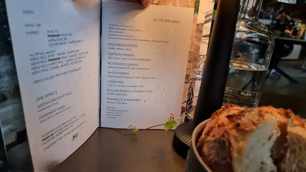Menu_Restaurant ONE_Roermond_image_1