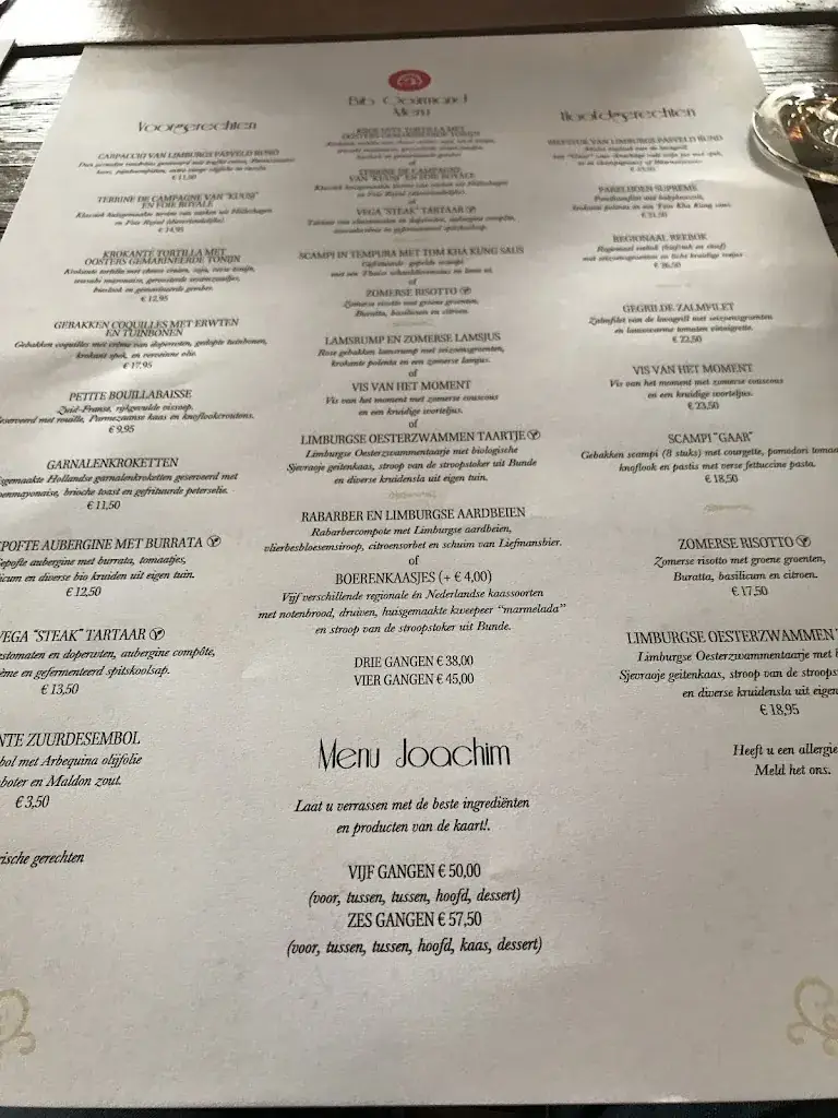 Menu_Restaurant Gaar_Meerssen_image_3