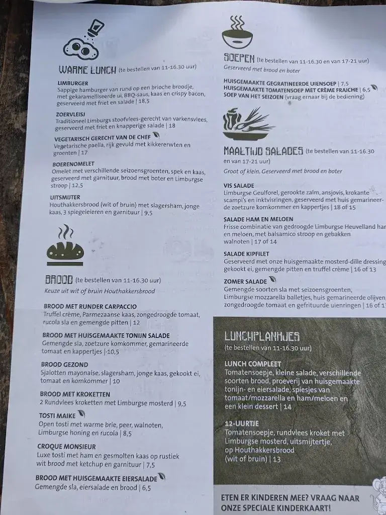 Menu_Brasserie Bie de groeve_Meerssen_image_4