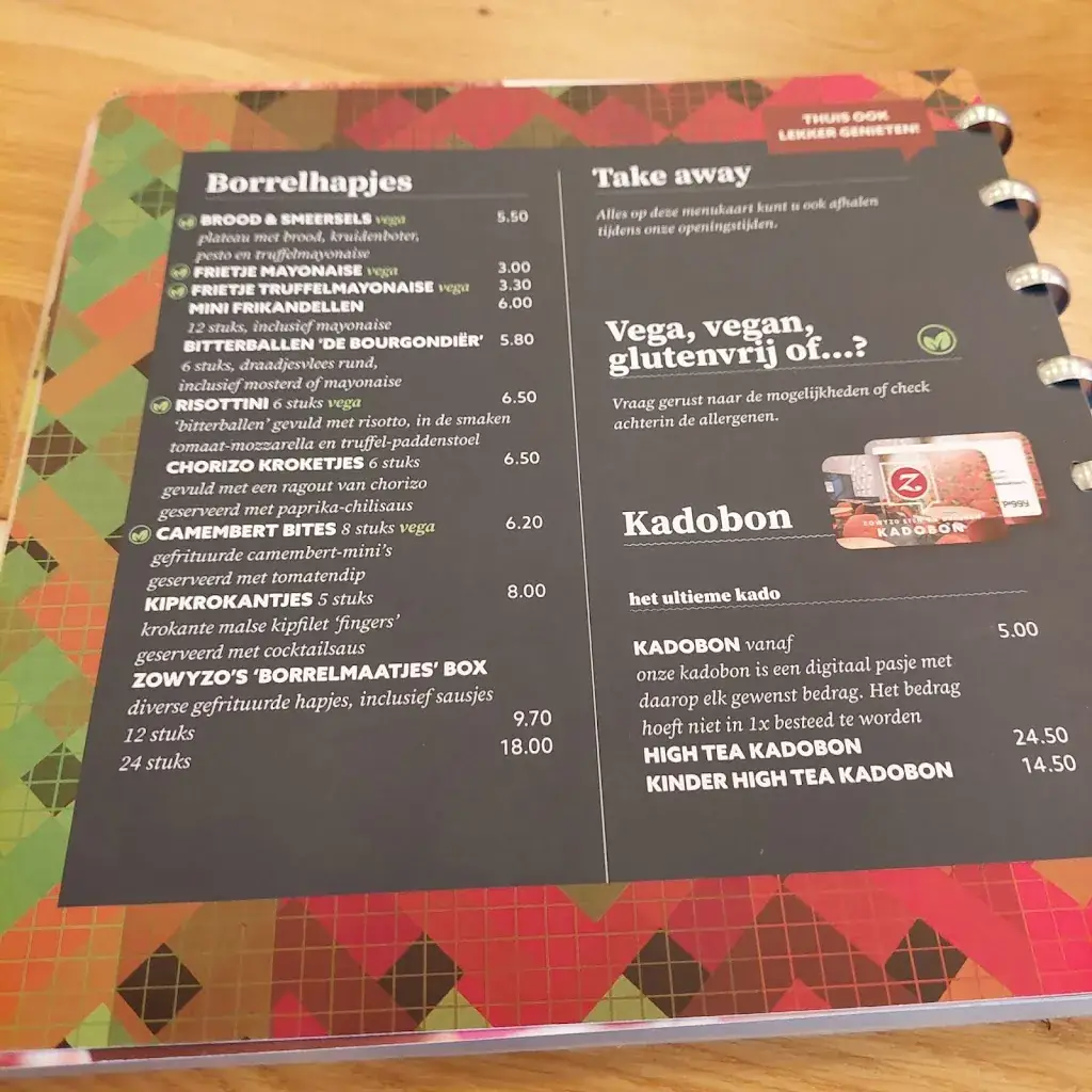Menu_Zowyzo Eten & Drinken_Venray_image_1