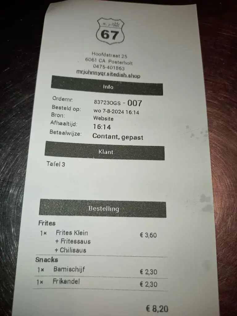 Menu_Cafetaria Mister Johnny_Posterholt_image_1