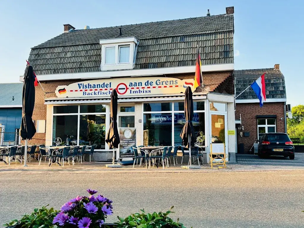 Vishandel Aan De Grens Backfisch Imbiss restaurant in Posterholt