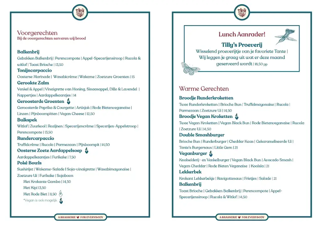 Menu_Tante Tilly | Restaurant in Roermond centrum_Roermond_image_1