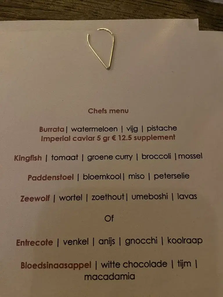 Menu_Restaurant Het Gerecht Roermond_Roermond_imagen_2