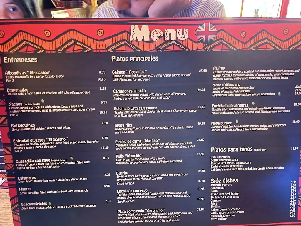 Menu_Mexicaans Restaurant La Cabrona Roermond_Roermond_image_3