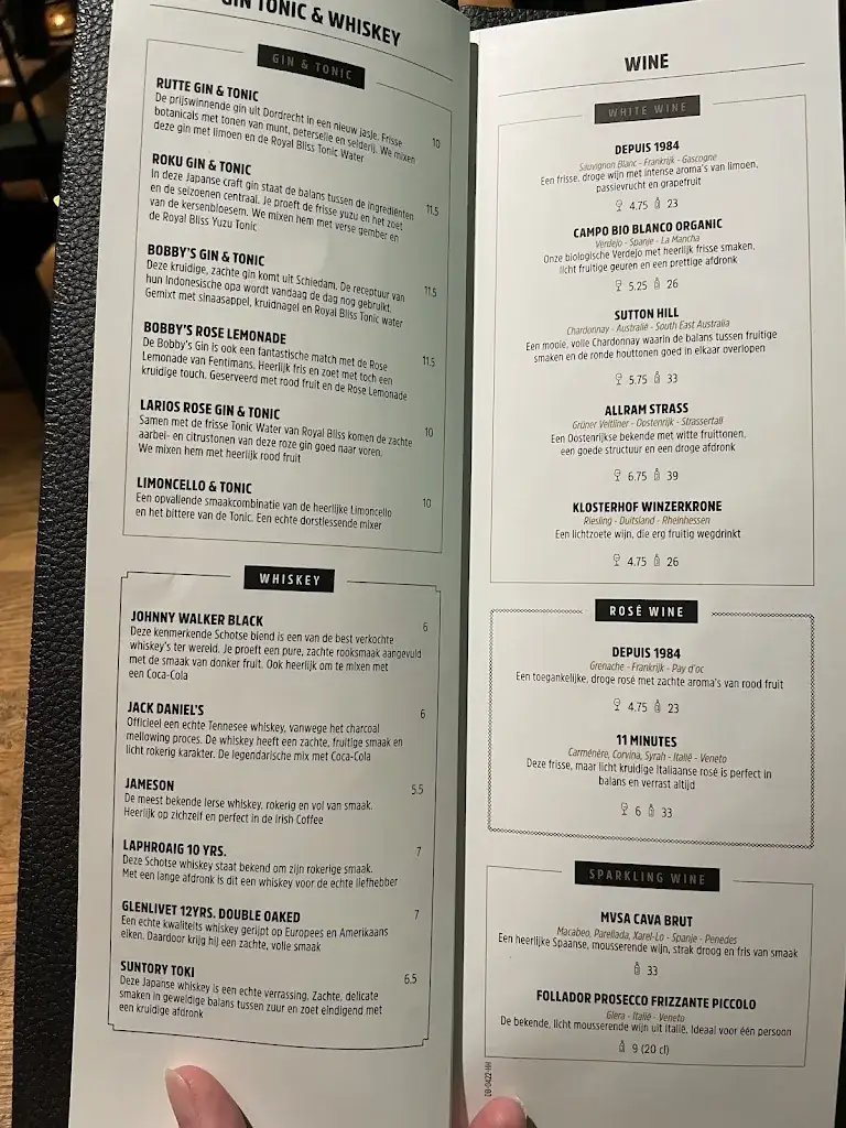Menu_Restaurant De Beren Roermond_Roermond_image_1