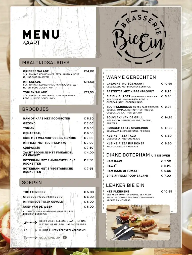 Menu_Brasserie Bie-ein_Schimmert_image_1