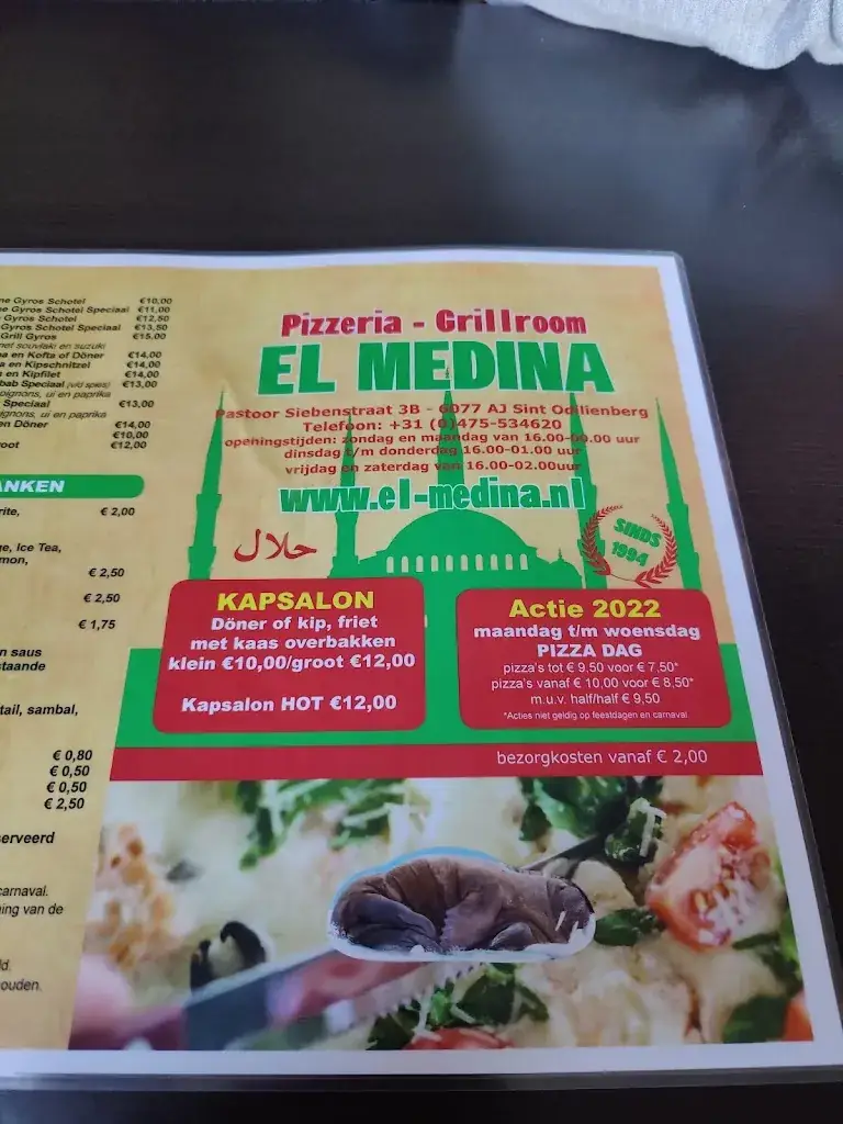Menu_El Medina_Odiliënberg_image_2