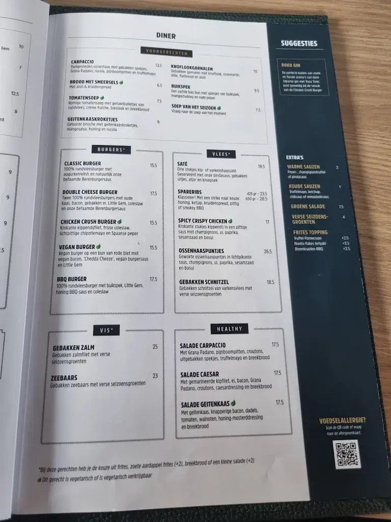 Menu_Restaurant De Beren Kerkrade_Kerkrade_image_3