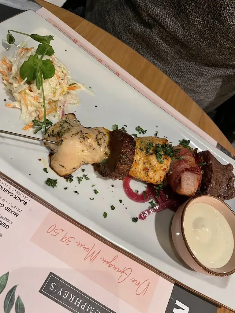 Menu_Humphrey's Restaurant Thorn_Thorn_image_5