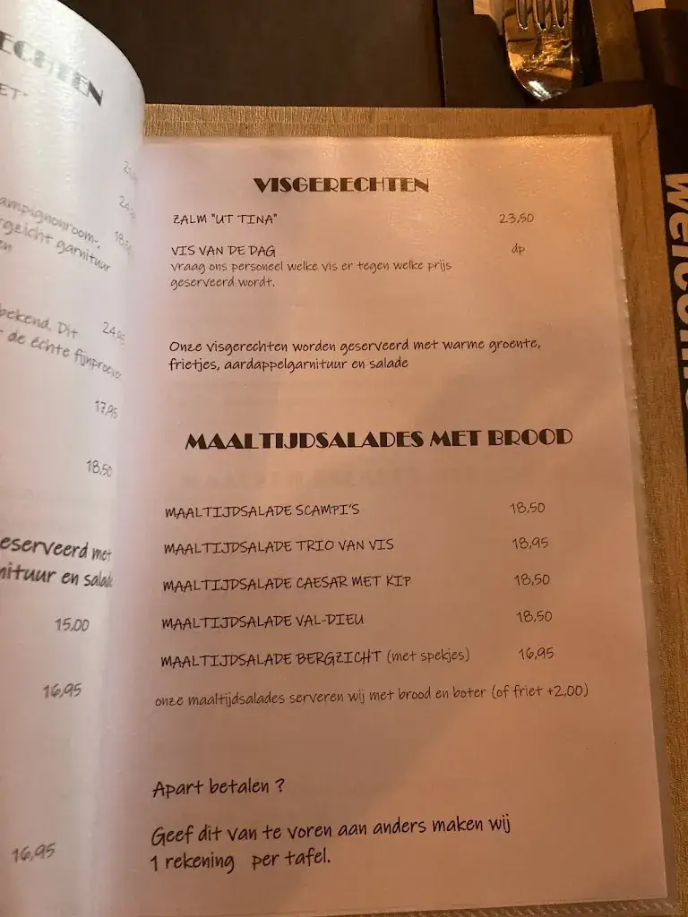 Menu_Café-Restaurant Bergzicht_Vijlen_immagine_1