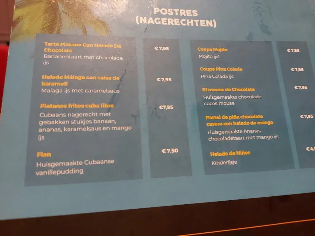 Menu_Restaurant Cuba Libre_Vijlen_image_3