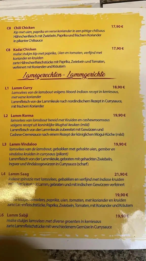 Menu_Nalin Grill House Restaurant_Vaals_image_4