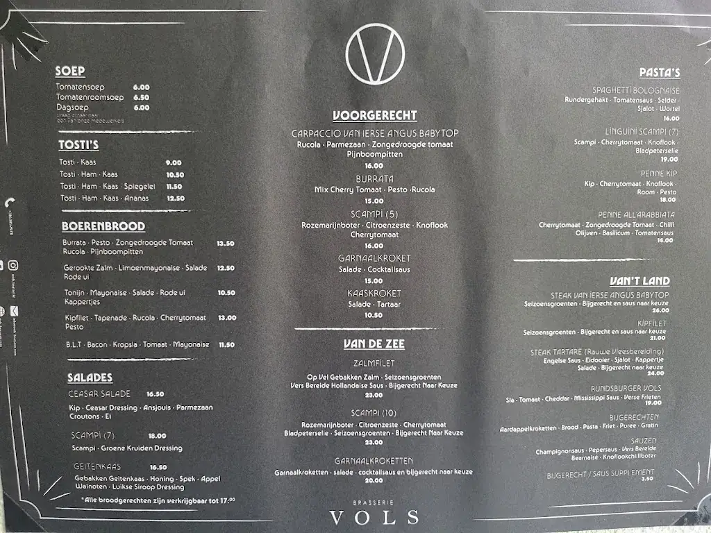 Menu_Vols brasserie_Vaals_image_1