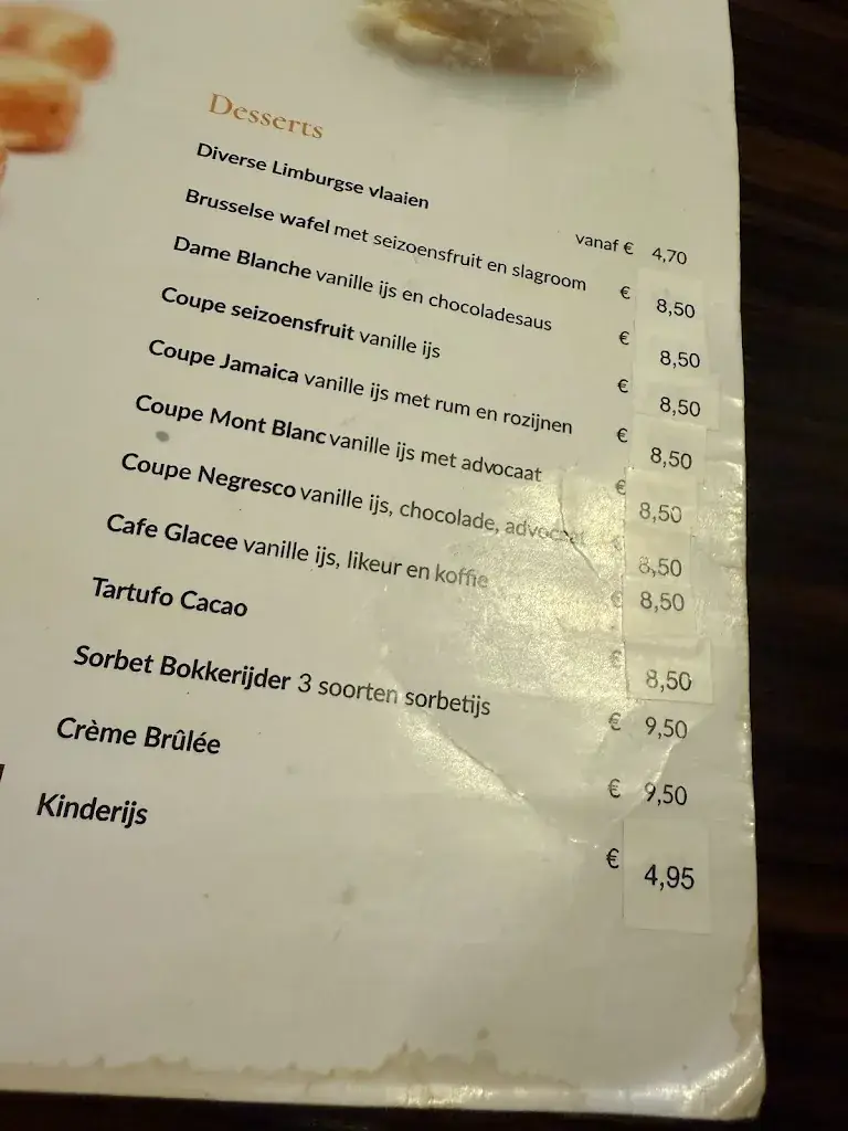 Menu_Restaurant De Bokkerijder_Vaals_image_1