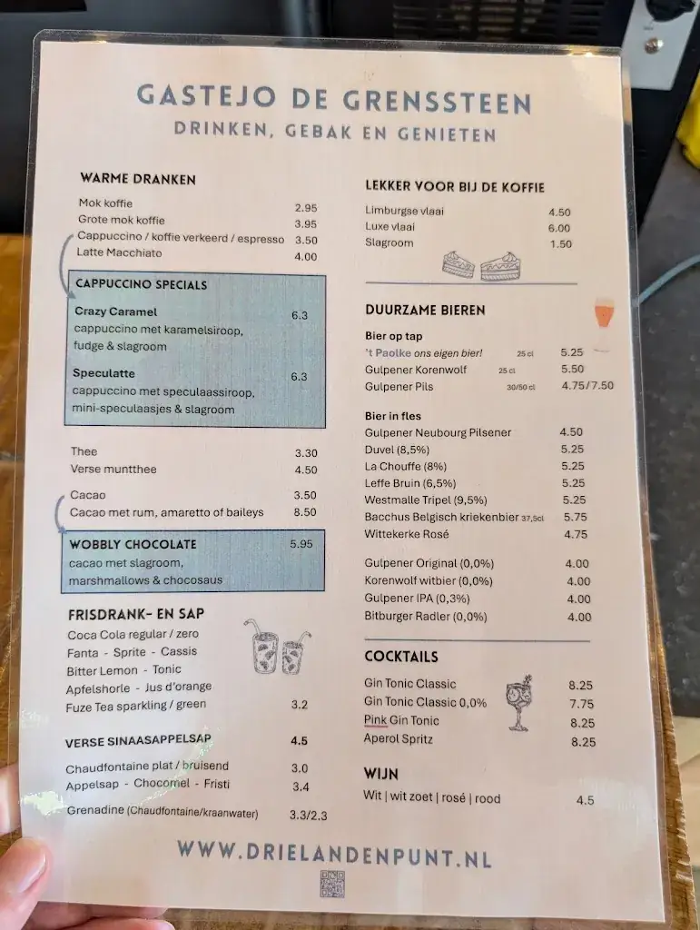 Menu_Taverne De Grenssteen_Vaals_image_1