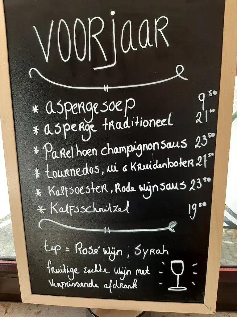 Menu_Chalet Tavern_Vaals_image_1
