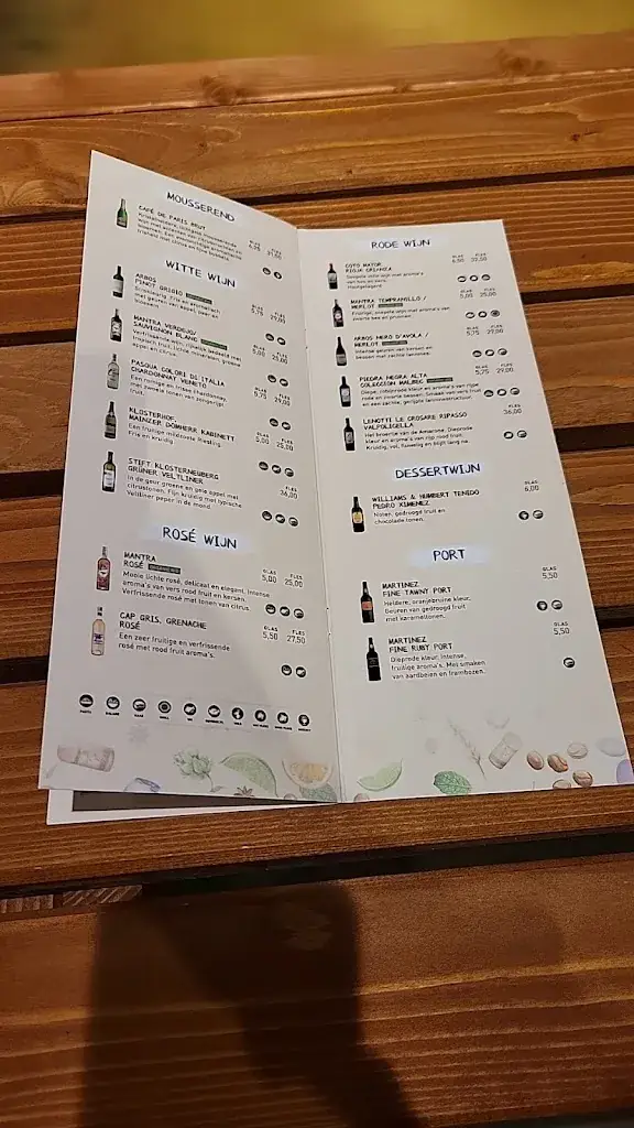 Menu_Brasserie Timber's_Vaals_image_3