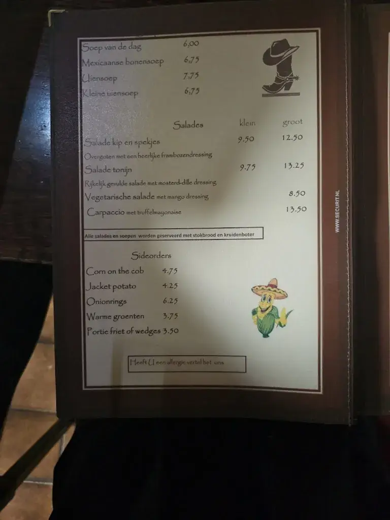 Menu_Joe's Place_Wijnandsrade_image_1