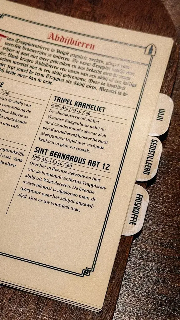 Menu_Café De Klep, Venlo_Venlo_image_1