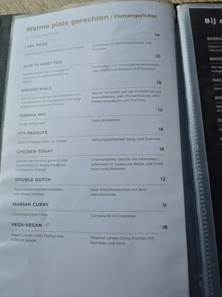 Menu_De Graanbeurs Venlo_Venlo_image_1