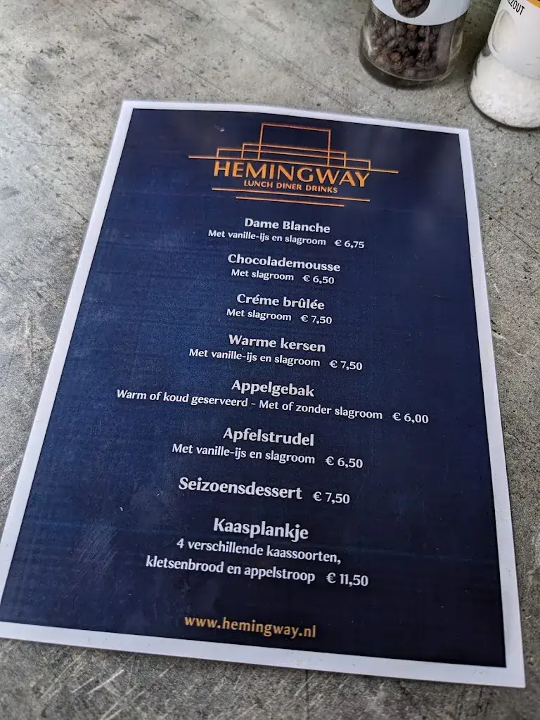 Menu_Hemingway_Venlo_image_4