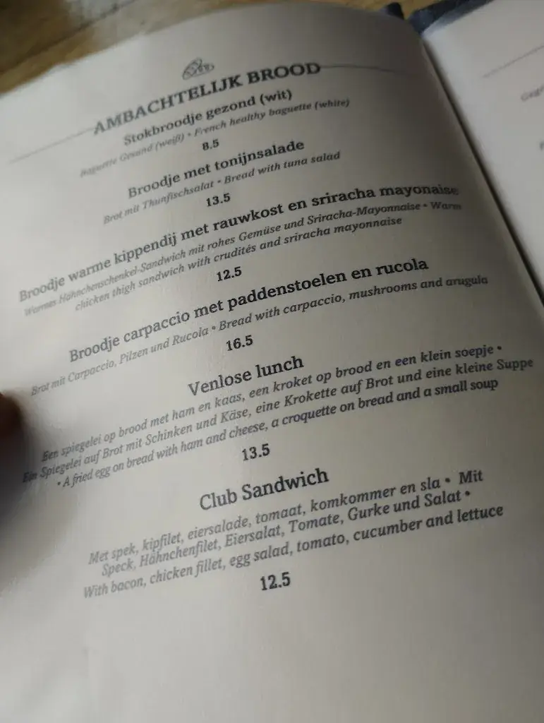 Menu_De Werf - Lunch & Restaurant_Venlo_image_1