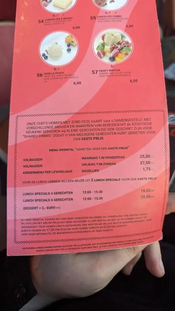 Menu_Miso Oriental_Venlo_image_1