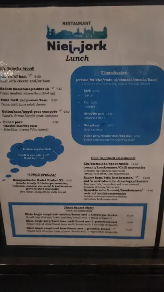 Menu_Restaurant Niej-Jork_Venlo_image_1