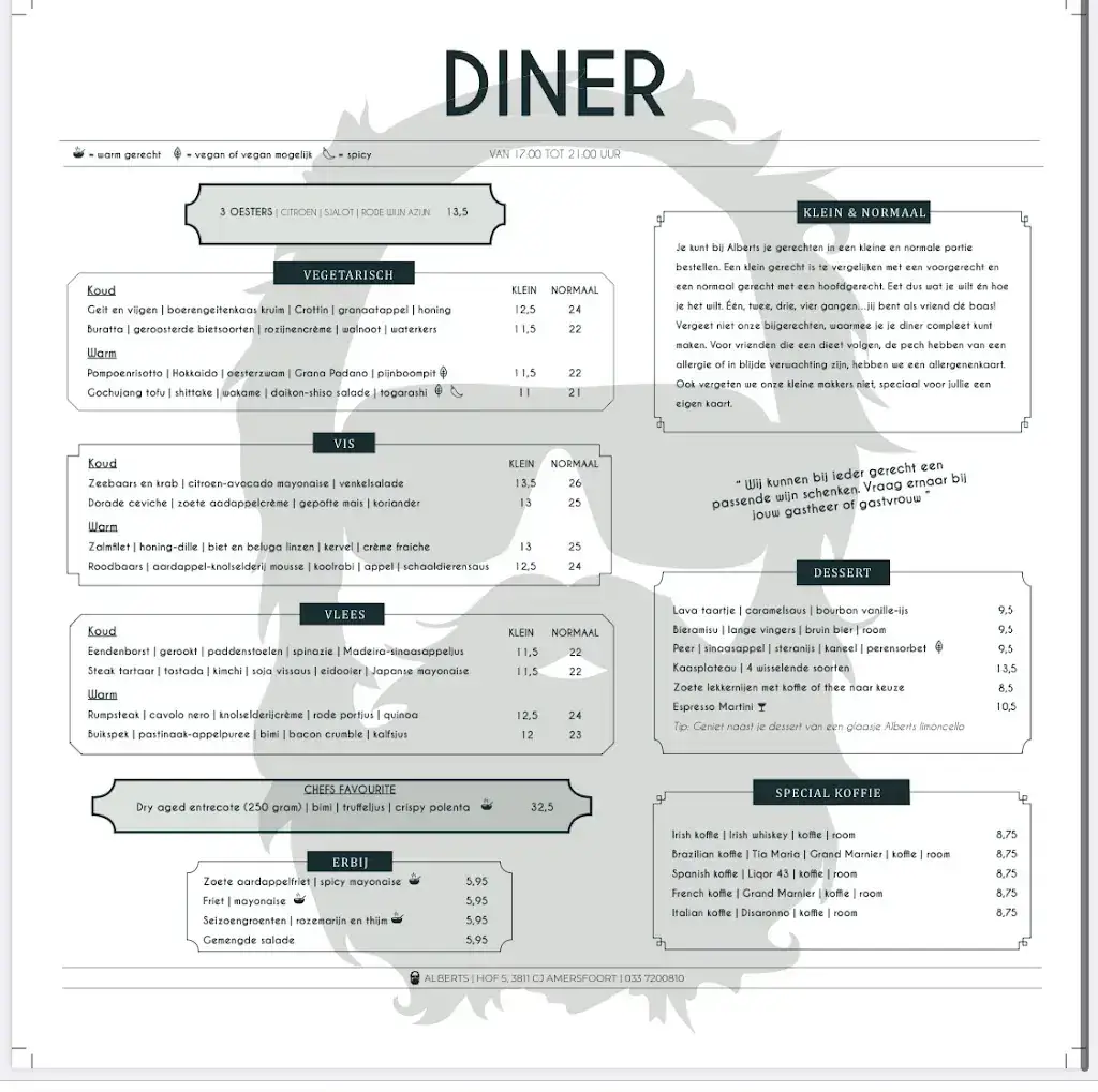 Menu_Alberts eten&drinken_Amersfoort_image_2