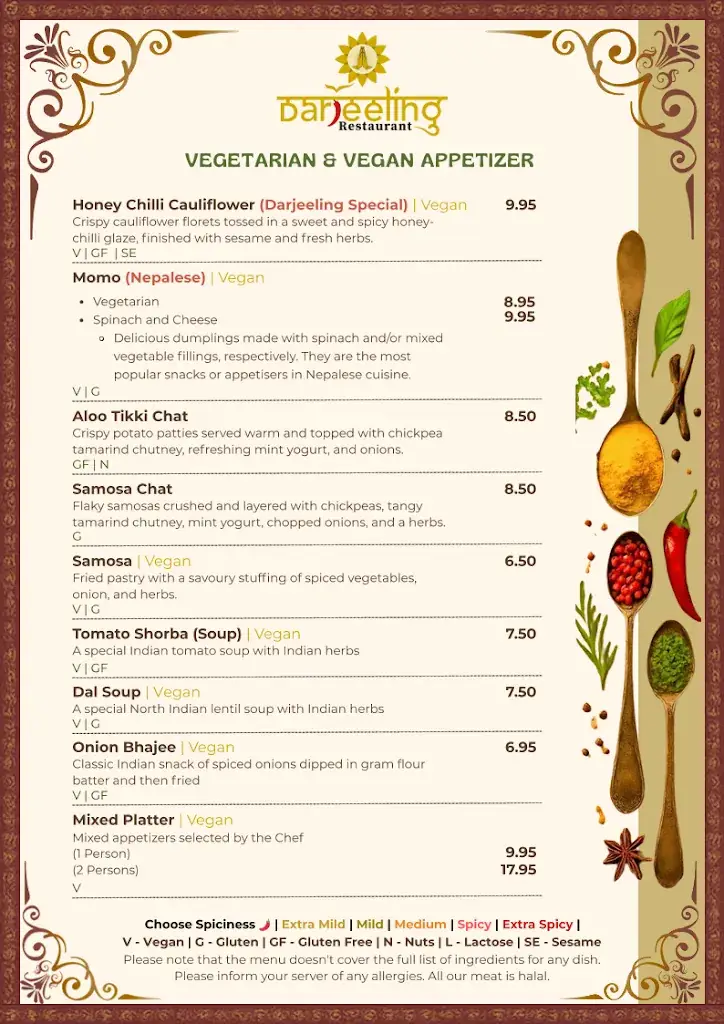 Menu_Darjeeling Restaurant Alkmaar_Alkmaar_image_2