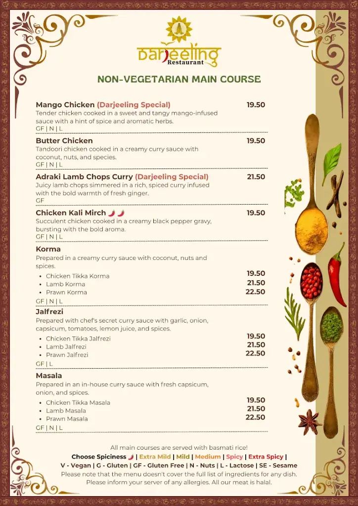 Menu_Darjeeling Restaurant Alkmaar_Alkmaar_image_4