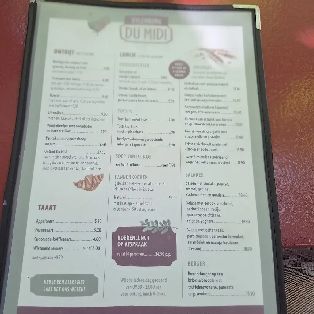 Menu_Café du Midi_Delfgauw_image_2
