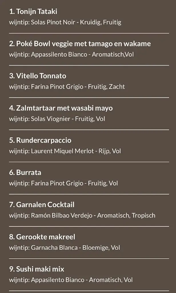 Menu_Châlet Couvert_Aarle-Rixtel_image_1