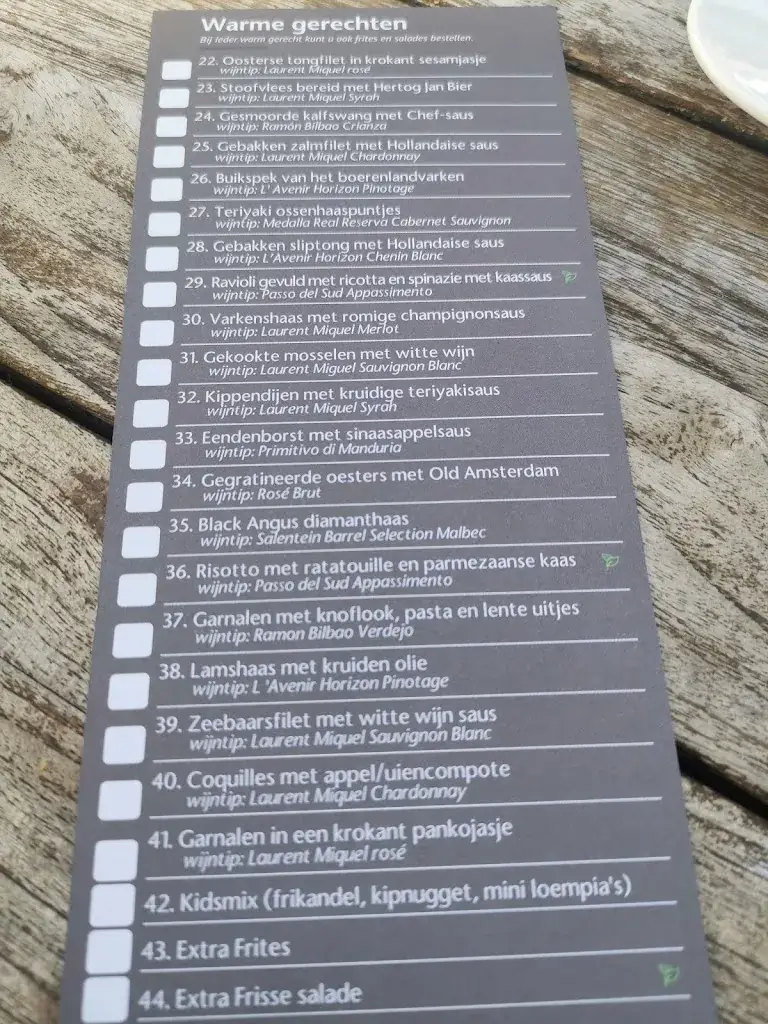 Menu_Châlet Couvert_Aarle-Rixtel_image_4