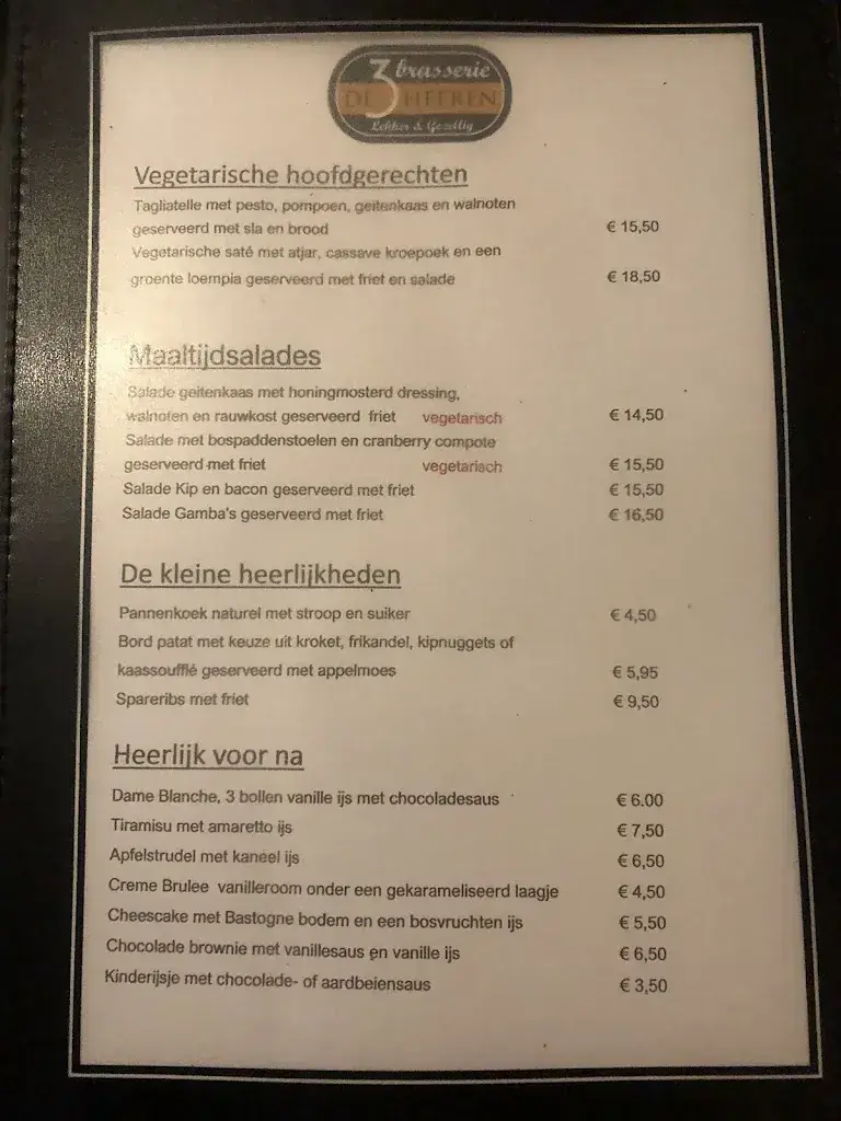 Menu_Brasserie de 3 Heeren_Rolde_image_4