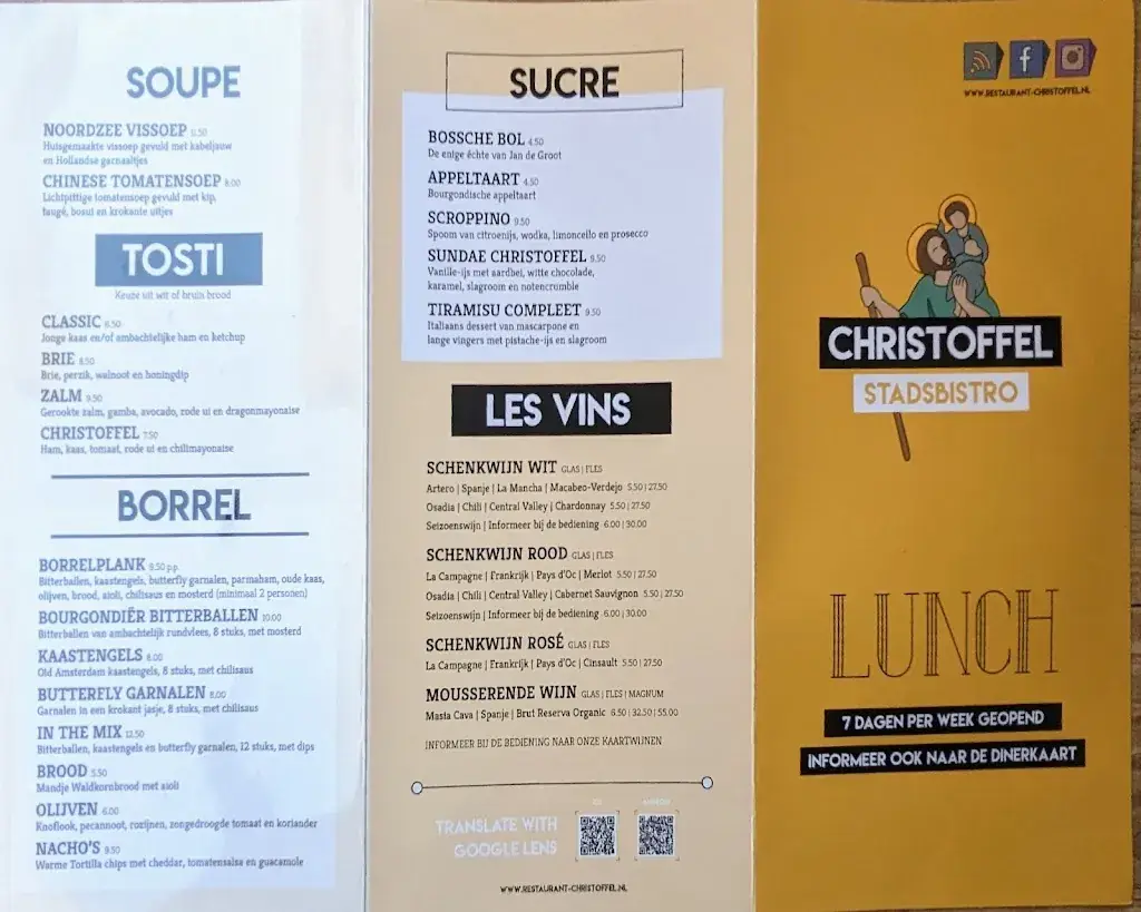 Menu_Christoffel City Bistro_'s-Hertogenbosch_image_2