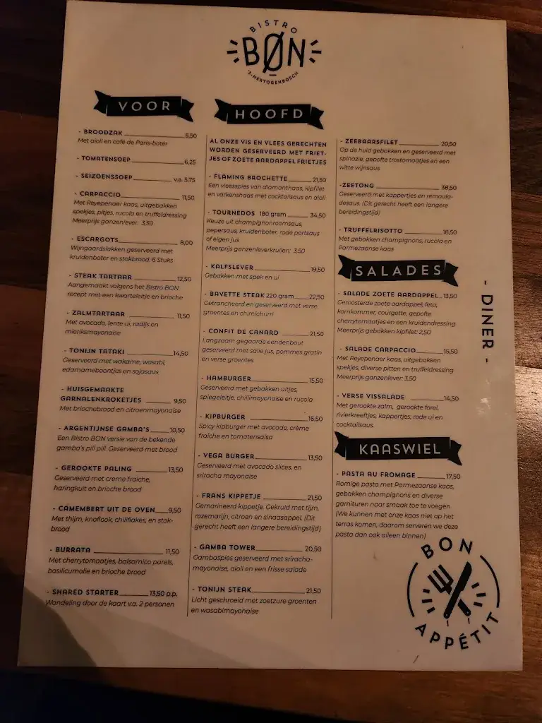 Menu_Bistro Bon_'s-Hertogenbosch_image_2