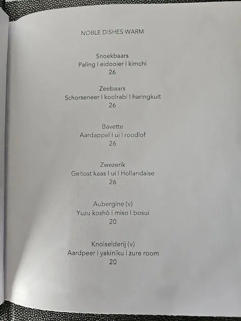Menu_Noble Gastro House_'s-Hertogenbosch_image_2