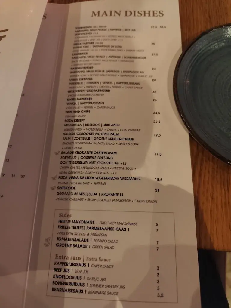 Menu_Restaurant LUX_'s-Hertogenbosch_image_1