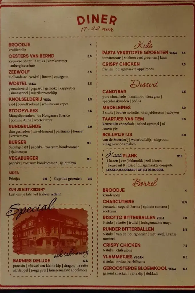 Menu_Chez Minée_'s-Hertogenbosch_image_1