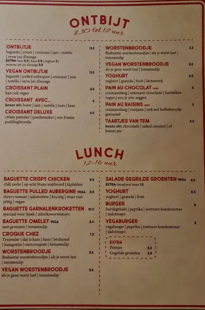 Menu_Chez Minée_'s-Hertogenbosch_image_2