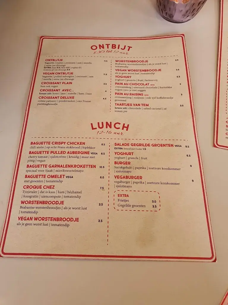 Menu_Chez Minée_'s-Hertogenbosch_image_3