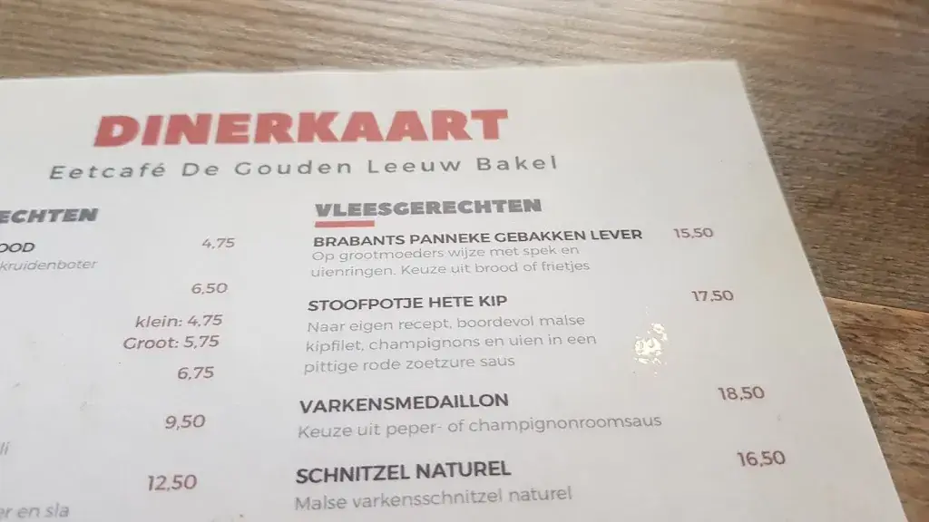 Menu_Eetcafé De Gouden Leeuw Bakel_Bakel_image_1